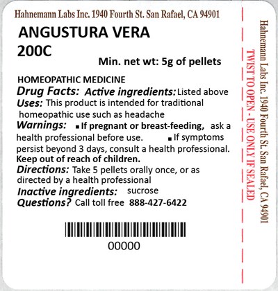 Angustura Vera 200c 5g (Angustura Vera 200c 5g)